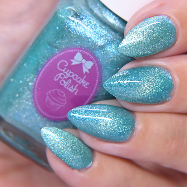 Nail polish swatch / manicure of shade Cupcake Polish Hot Tub Time Machine