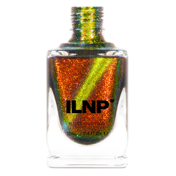 Nail polish swatch / manicure of shade I Love Nail Polish Radioactive
