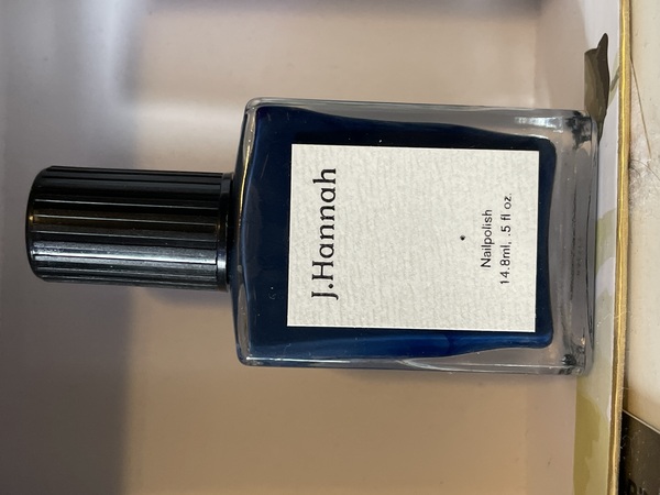 Nail polish swatch / manicure of shade J.Hannah Blue Nudes