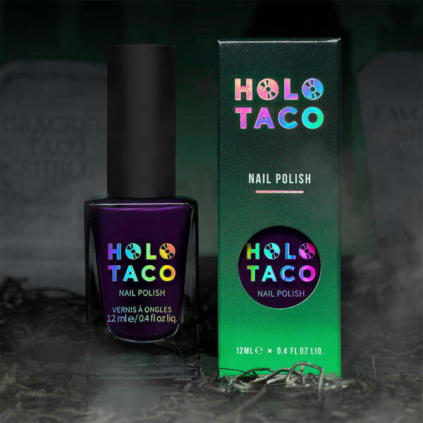 Nail polish swatch / manicure of shade Holo Taco Just Vamping