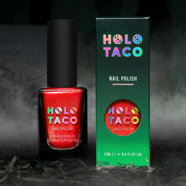 Nail polish swatch / manicure of shade Holo Taco Thirst Trap