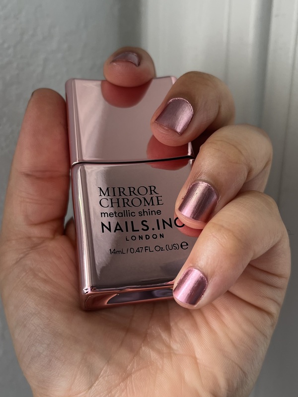 Nail polish swatch / manicure of shade Nails.inc You're Being Chromatic
