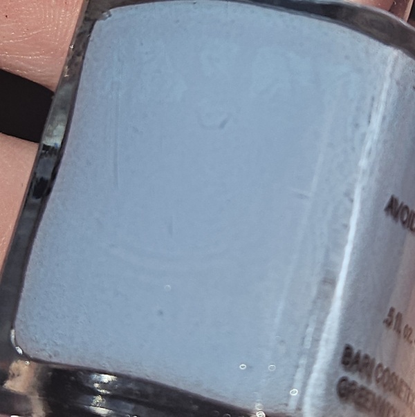 Nail polish swatch / manicure of shade Pure Ice Kissy Kiss