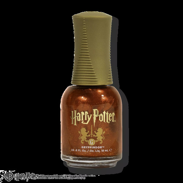 Nail polish swatch / manicure of shade Orly Gryffindor