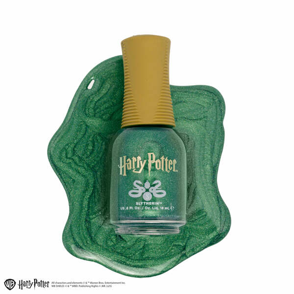 Nail polish swatch / manicure of shade Orly Slytherin
