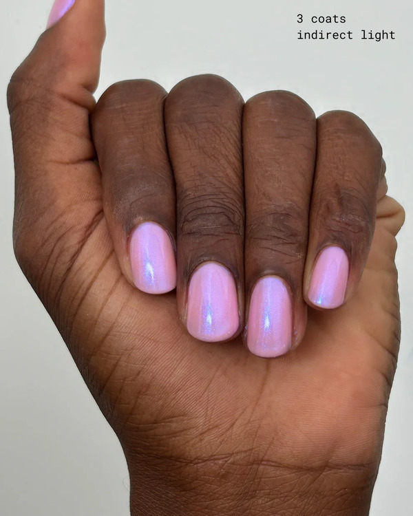 Nail polish swatch / manicure of shade Mooncat The Living Doll