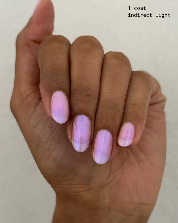 Nail polish swatch / manicure of shade Mooncat The Living Doll