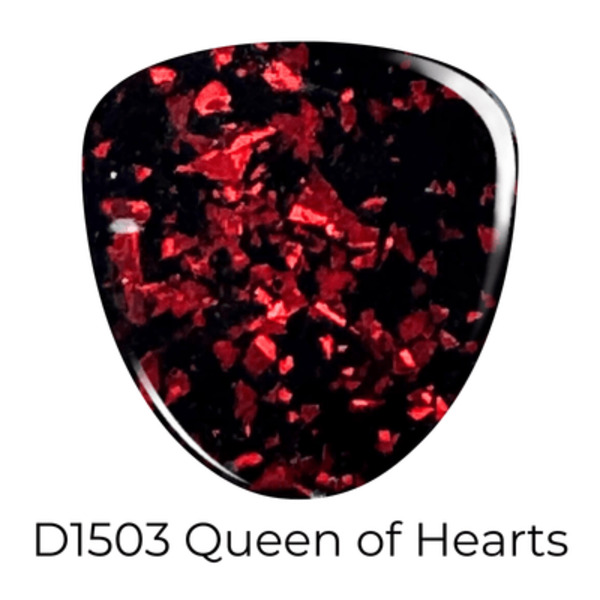 Nail polish swatch / manicure of shade Revel Queen of Hearts