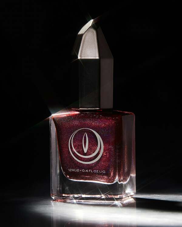 Nail polish swatch / manicure of shade Mooncat Heart On A Platter