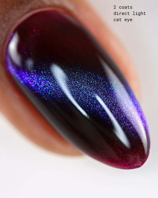 Nail polish swatch / manicure of shade Mooncat Bloodbender