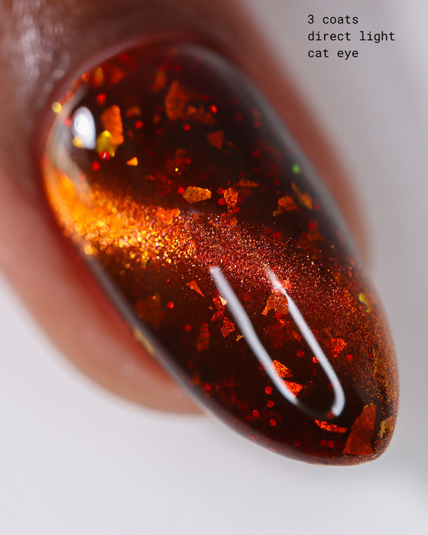 Nail polish swatch / manicure of shade Mooncat Jasmine Dragon