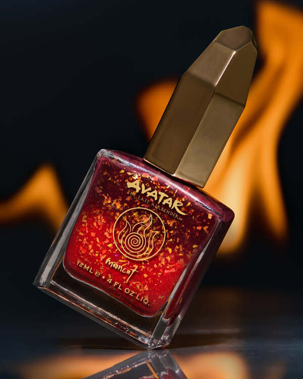 Nail polish swatch / manicure of shade Mooncat Banished Prince