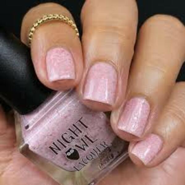 Nail polish swatch / manicure of shade Night Owl Lacquer Let's Get Out of This Ass Parlor