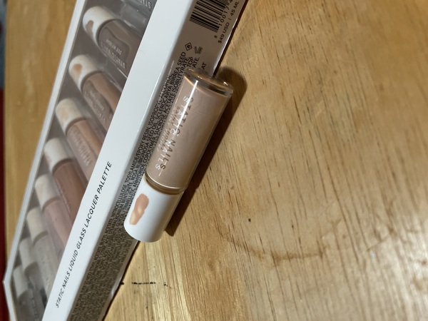 Nail polish swatch / manicure of shade Static Nails Saint Tropez