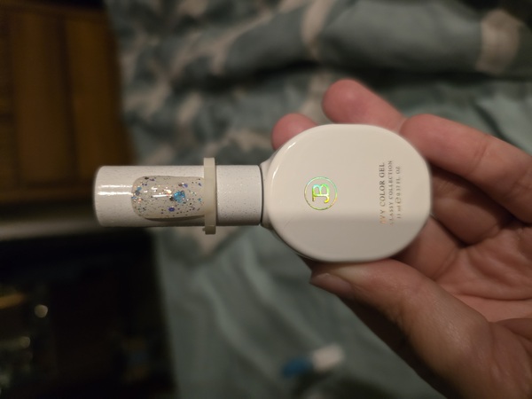 Nail polish swatch / manicure of shade Jin-b JBIG-021