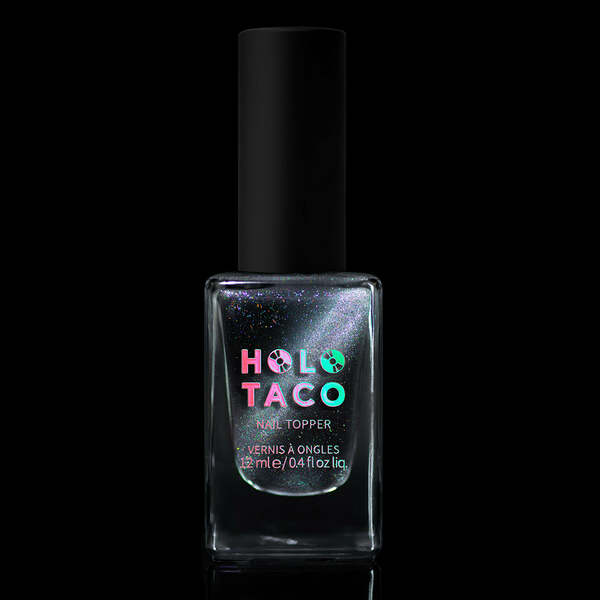 Nail polish swatch / manicure of shade Holo Taco Holo Magnetic Taco