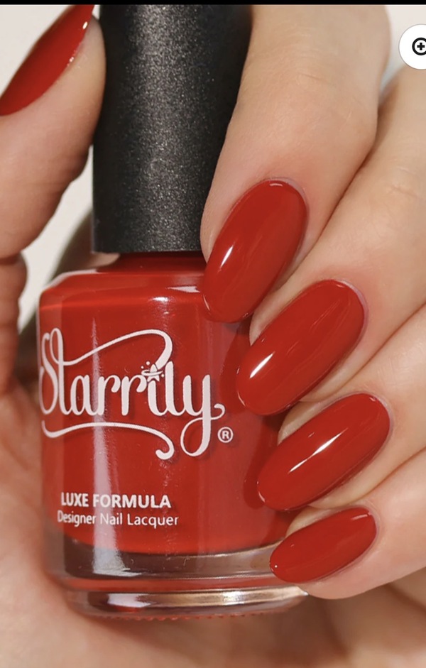 Nail polish swatch / manicure of shade Starrily Heart Breaker
