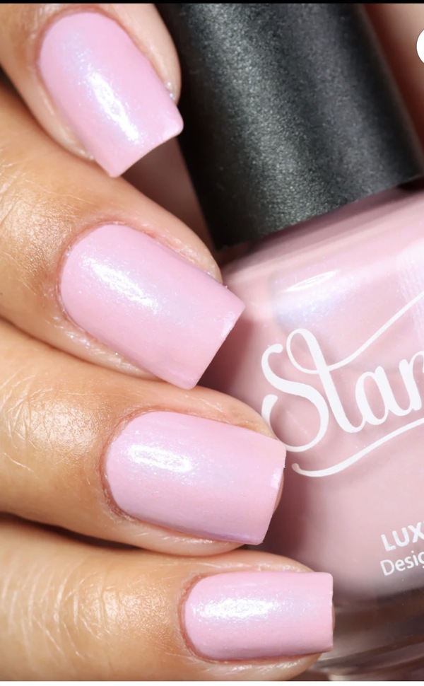 Nail polish swatch / manicure of shade Starrily Puppy Love