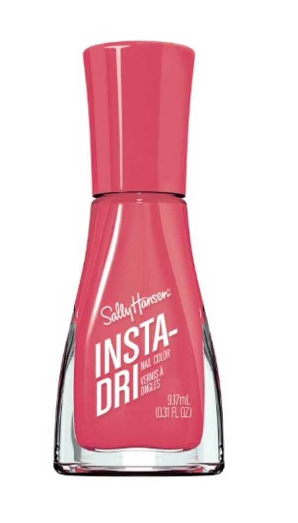 Nail polish swatch / manicure of shade Sally Hansen Insta-Dri Fast and Fuchsia