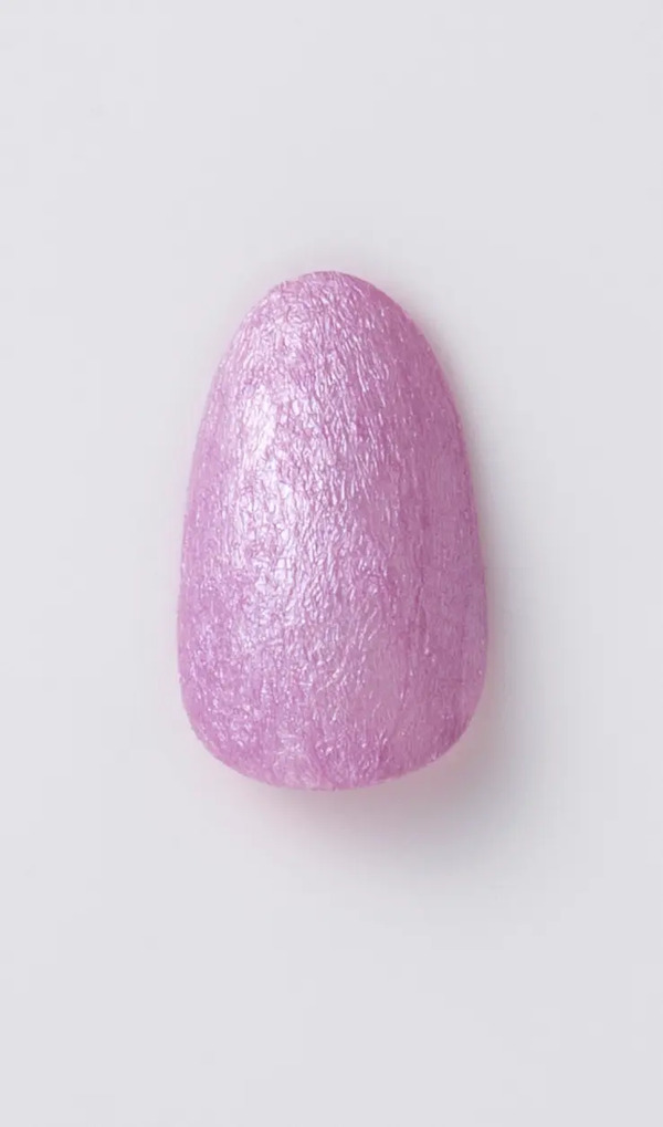 Nail polish swatch / manicure of shade Nail Holic Sugar Lilac