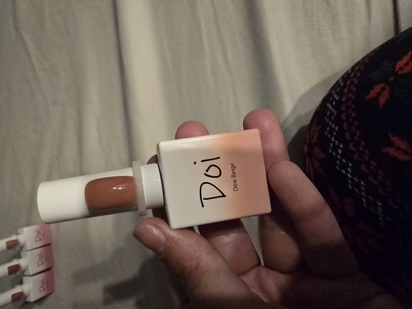 Nail polish swatch / manicure of shade Doi Dew beige