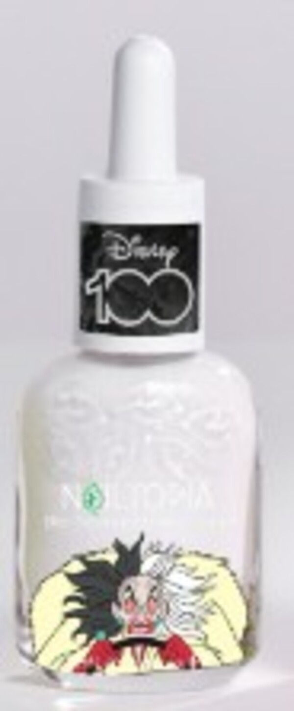 Nail polish swatch / manicure of shade Nailtopia Cruella De Vil