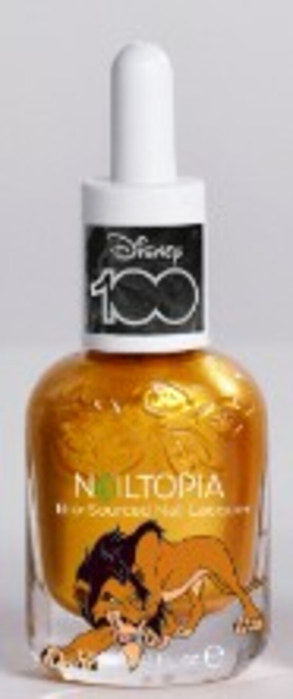 Nail polish swatch / manicure of shade Nailtopia Scar