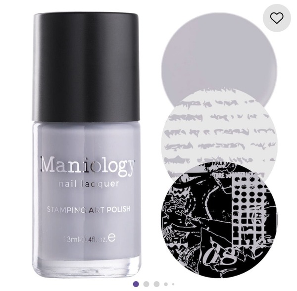 Nail polish swatch / manicure of shade Maniology Front Page