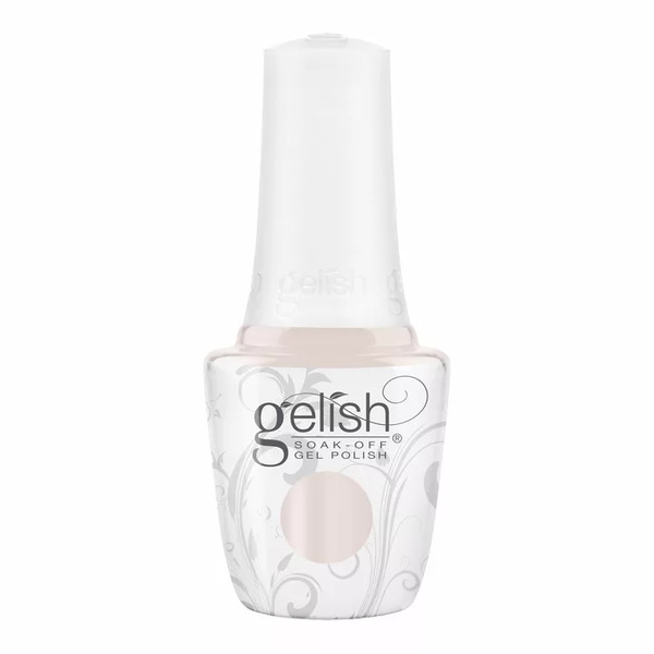 Nail polish swatch / manicure of shade Gelish Precious In Petals