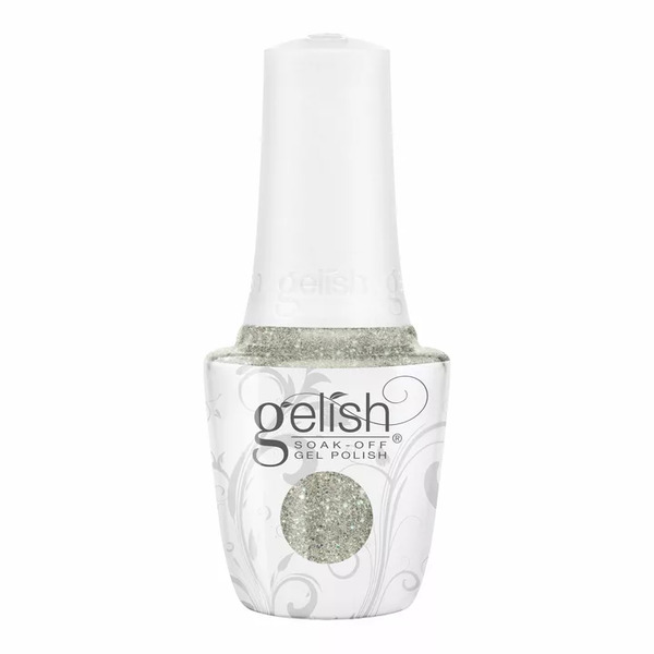 Nail polish swatch / manicure of shade Gelish Golden Garden Gala