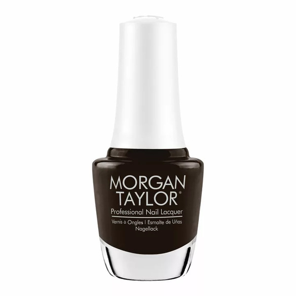Nail polish swatch / manicure of shade Morgan Taylor Dark Empress