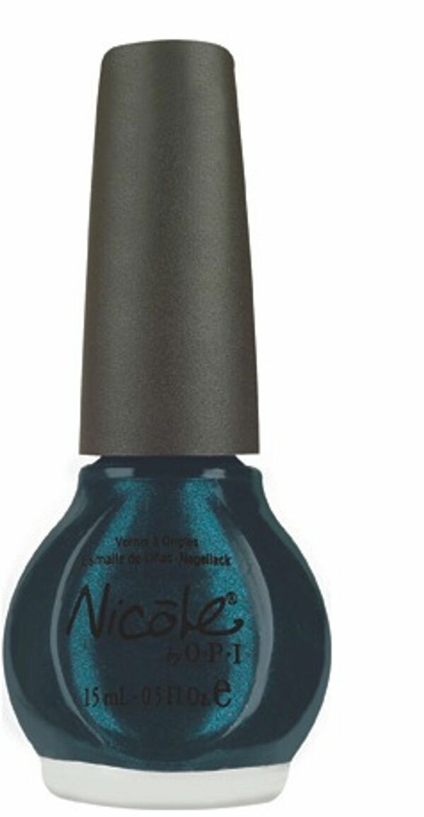Nail polish swatch / manicure of shade Nicole by OPI Too rich for you