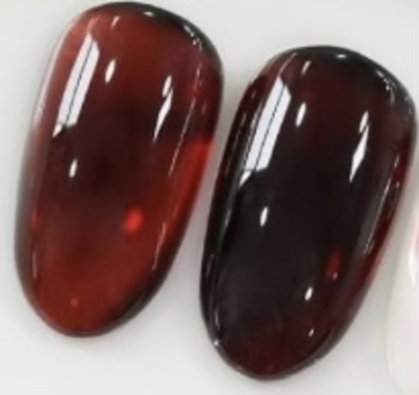 Nail polish swatch / manicure of shade Born Pretty Amber Veil