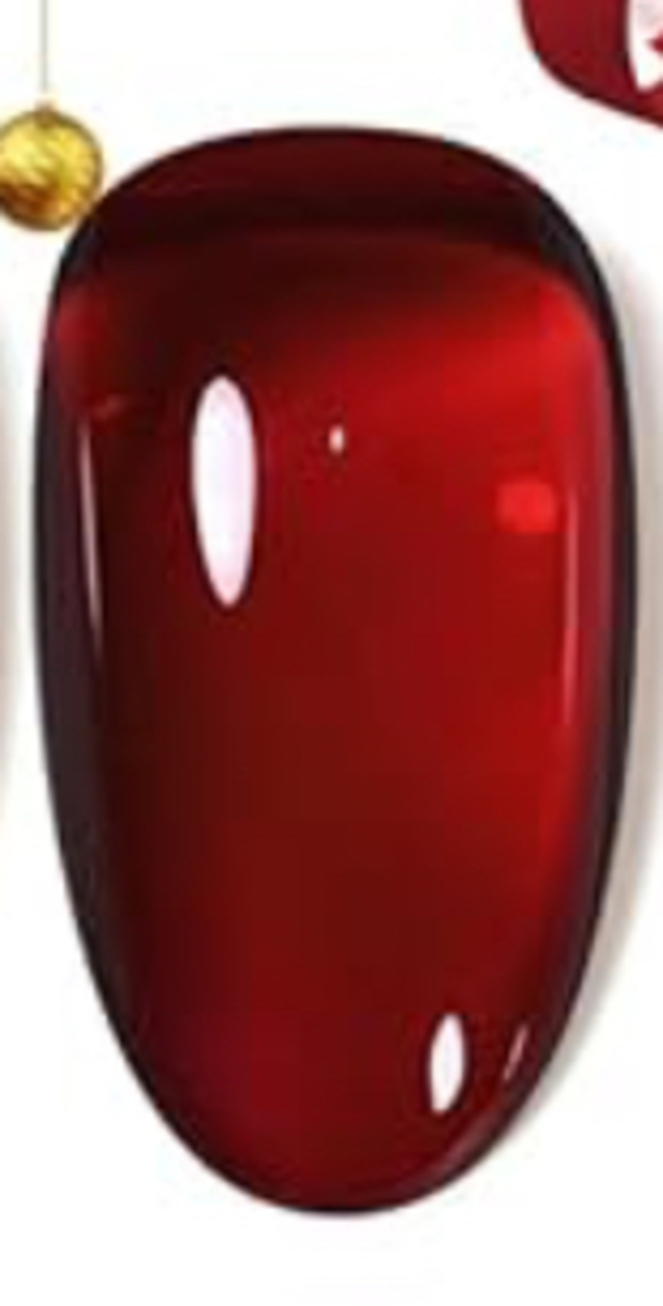 Nail polish swatch / manicure of shade Born Pretty Amber Veil 02