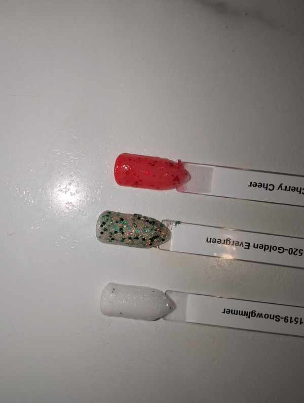 Nail polish swatch / manicure of shade Revel Cherry Cheer