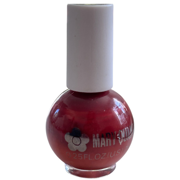 Nail polish swatch / manicure of shade Mary Quant Brickwood