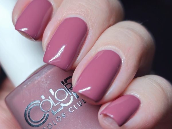 Nail polish swatch / manicure of shade Color Club Don't Be a Prick