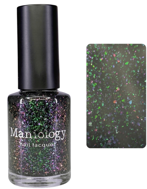 Nail polish swatch / manicure of shade Maniology Spectral Shards