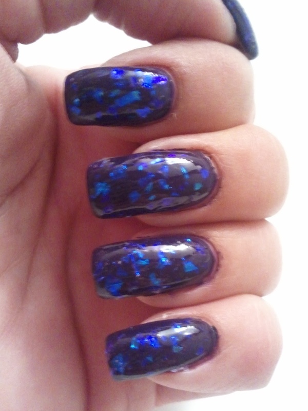 Nail polish swatch / manicure of shade Revlon Orbit