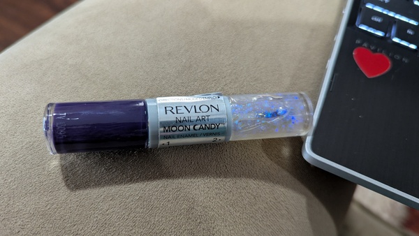 Nail polish swatch / manicure of shade Revlon Orbit