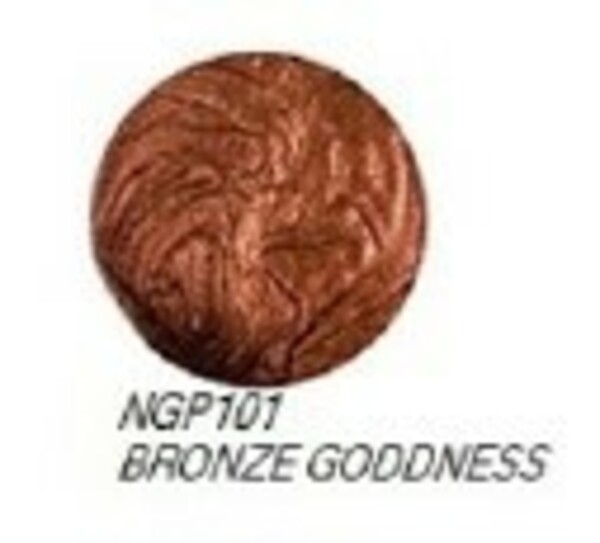Nail polish swatch / manicure of shade NYX Girls Bronze Goddess