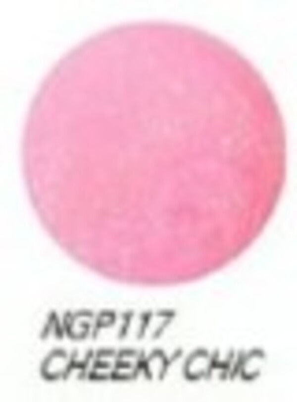 Nail polish swatch / manicure of shade NYX Girls Cheeky Chic