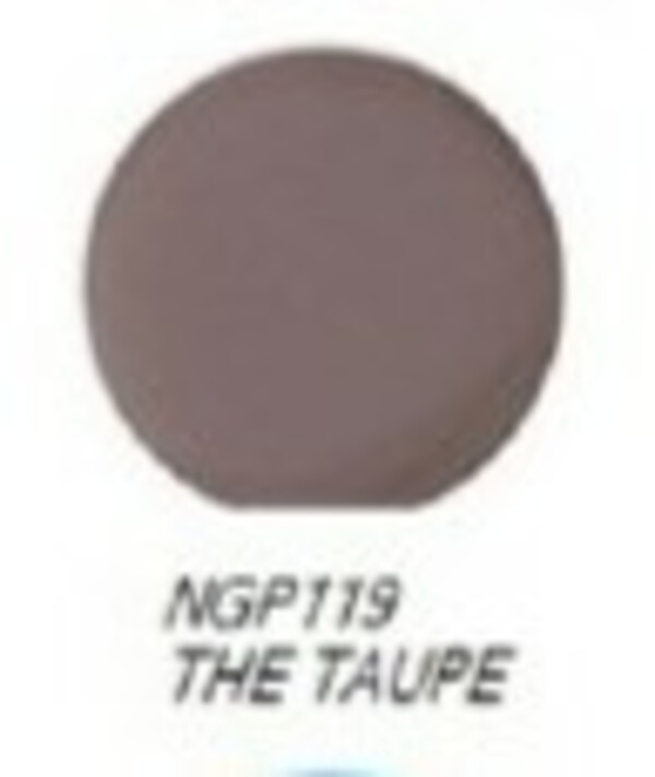 Nail polish swatch / manicure of shade NYX Girls The Taupe