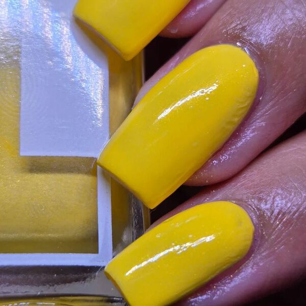 Nail polish swatch / manicure of shade Loud Lacquer A-S-L