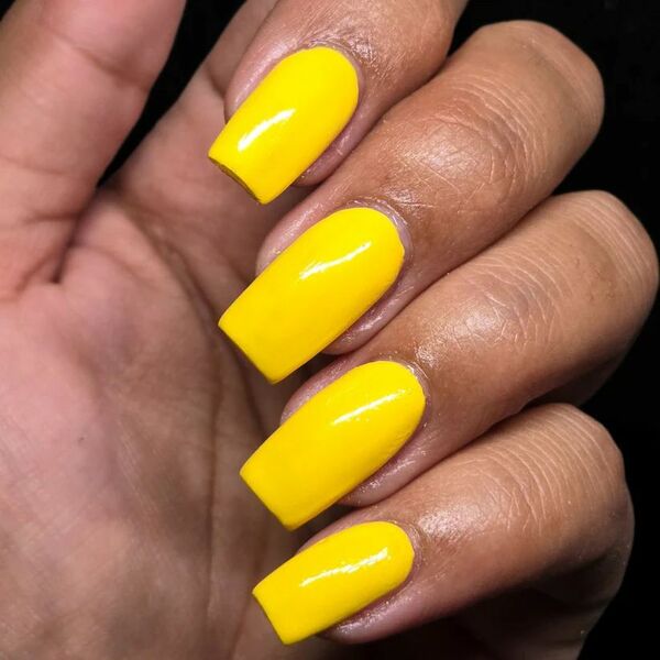 Nail polish swatch / manicure of shade Loud Lacquer A-S-L