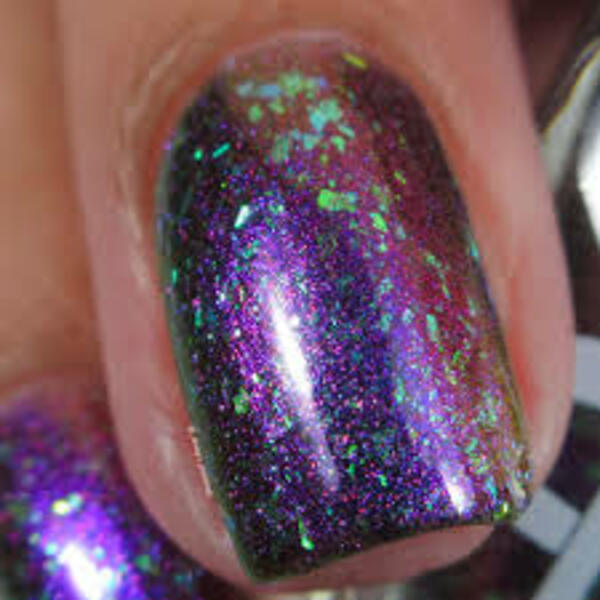 Nail polish swatch / manicure of shade Rogue Lacquer Deep Dive