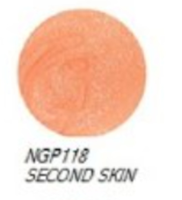 Nail polish swatch / manicure of shade NYX Girls Second Skin