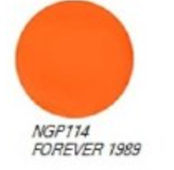 Nail polish swatch / manicure of shade NYX Girls Forever 1989