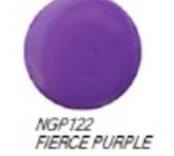 Nail polish swatch / manicure of shade NYX Girls Fierce Purple