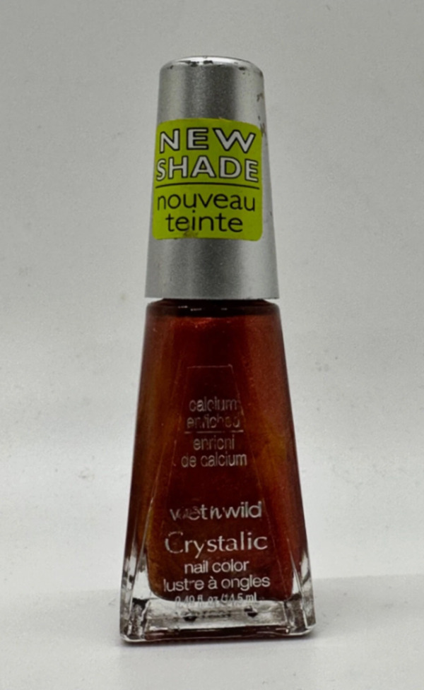 Nail polish swatch / manicure of shade wet n wild Spicy Cinnamon